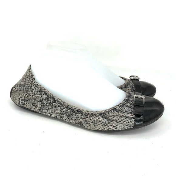 womens gray flats